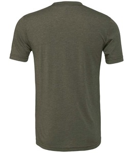 T-shirts personnalisés avec logo, style Next Level 6010, en tissu tri-mélange, ultra doux, vierges, vente en gros, fournisseur en vrac, marque américaine - Product Image 4