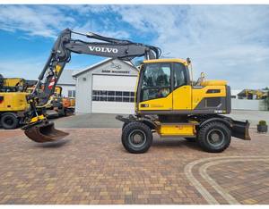 Excavatrice sur roues Volvo EW140D avec moteur à haute efficacité, pompe et boîte de vitesses, roulement PLC, composants hydrauliques HYDAC, garantie de 4 ans - Product Image 5