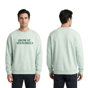 Sudadera de Algodón con Forro Polar para Hombre, Manga Larga, Diseño Gráfico Frontal, Cuello Redondo, Estilo Casual Urbano - Product Image 3
