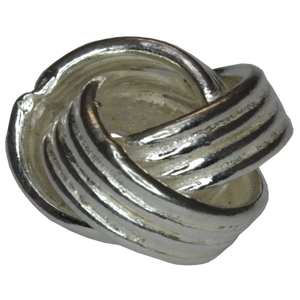 Cuentas de Plata de Ley de 10 mm con Forma de Balón de Fútbol, Cuentas Étnicas de Plata de Ley, Fabricante de Cuentas y Accesorios de Plata para la Fabricación de Joyas - Product Image 2