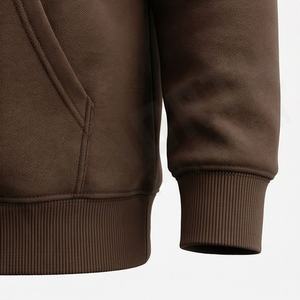 Hoodie surdimensionné élégant pour homme, design vintage délavé avec poche avant, confortable, personnalisable pour l'hiver. - Product Image 6