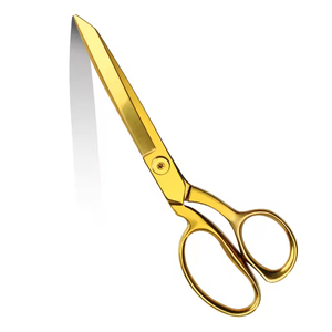 Professional High Quality Heavy Duty Tailor <b>Scissors</b> Ultra Sharp Stainless Steel <b>Sewing</b> Fabric Shears Zinc Alloy Handles - Product Image 2