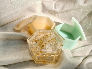 Boîte à mouchoirs en résine de style nautique, modèle en résine époxy, fabriquée en Inde - Product Image 6