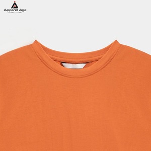 Camisetas de Algodón y Elastano para Mujer, Diseño Personalizado, Estilo Casual con Logotipo Impreso, Camisetas de Punto Lisas al por Mayor para Verano - Product Image 5