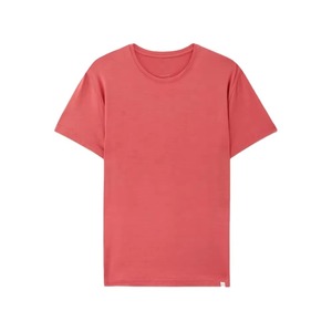 T-shirt décontracté de luxe personnalisé en coton tricoté 220 g/m² 100 % coton, épais et vierge pour impression - Product Image 1