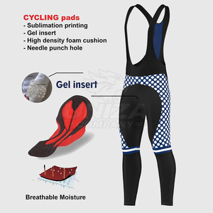 Premium Padded Moisture-Wicking Cycling <b>Bib</b> Tights for Men Short Length for Road Bike Mountain Bike <b>Training</b> Outdoor Adults - Product Image 4