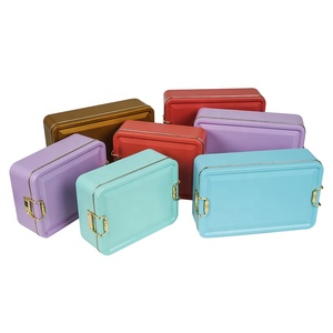 Bán Buôn Biểu Tượng Tùy Chỉnh Rỗng Kim Loại Lon Thiếc Với Khóa Khóa Nắp Cấp Thực Phẩm Hộp Ăn Trưa Cho Trẻ Em Bánh Cookie Bao Bì Hộp - Product Image 3