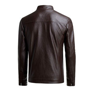 Nouvelle veste à capuche en cuir souple 2026 – Coupe confortable, style décontracté, durable, pour l'hiver, fermeture éclair avant, tendance - Product Image 2