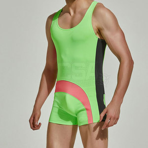 Professional Wrestling <b>Singlet</b> <b>for</b> <b>Men</b> High Compression Fit Moisture Wicking Durable Sportswear <b>For</b> Wrestling Matches - Product Image 3