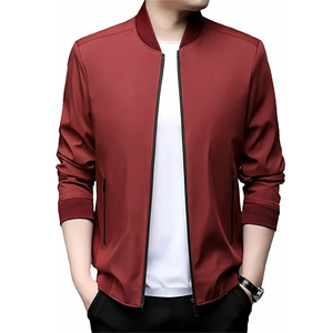 2026 Wholesale Oem Fashion Bomber <b>Jacket</b> for Men Breathable New Arrival Men Bomber <b>Jackets</b> - Product Image 5
