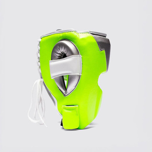 Équipement de protection de la tête pour la boxe et le MMA en cuir véritable, de qualité supérieure, réglable, pour l'entraînement professionnel - Product Image 5