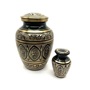 Urna Conmemorativa Decorativa para Cenizas Humanas Adultas con Diseño Elegante y Construcción Metálica Duradera para un Almacenamiento Seguro - Product Image 3