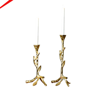 Support et porte-bougie classiques en métal pour une seule bougie, décoration pour la maison, l'hôtel et les mariages - Product Image 2
