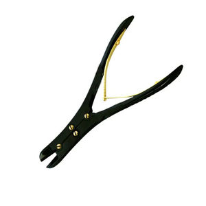 Coupe-fils orthopédique à double action, côté avant, couleur noire, coupe-fils à broche TC, matériau allemand, acier inoxydable, prix de gros - Product Image 4