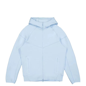 Nouvel ensemble de survêtement Tech Fleece zippé avec capuche pour homme – Veste et pantalon décontractés, respirants, pour le sport et la gym - Product Image 2