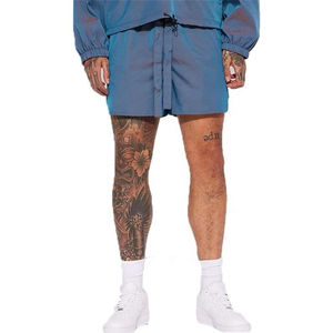 Ensemble de survêtement coupe-vent d'été 2 pièces OEM en gros, short en coton à séchage rapide de haute qualité, coupe-vent unisexe double couche personnalisé - Product Image 4