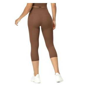 Nouvelle Arrivée - Leggings Capri de Yoga pour Femme, Confort Extérieur, Extensibles, Séchage Rapide, Idéaux pour le Sport et le Fitness - Vente en Gros Personnalisée - Product Image 5
