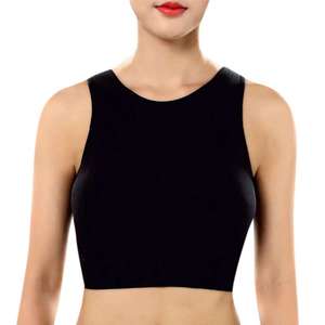 Sujetador Deportivo de Spandex/Nylon de Primera Calidad al por Mayor para Mujer, Tallas Grandes, Logotipo Frontal Personalizado, Color y Talla a Medida, Servicio OEM, Soporte Alto - Product Image 4