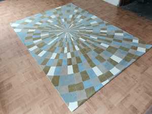 Tapis douillets tuftés à la main pour des sols de salon élégants - Product Image 5
