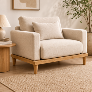 Rubber <b>Wood</b> Solid <b>Wood</b> Furniture <b>Frame</b> Minimalist <b>Sofa</b> Base Durable Structure <b>for</b> Couch Loveseat Chair Commercial Use OEM - Product Image 3
