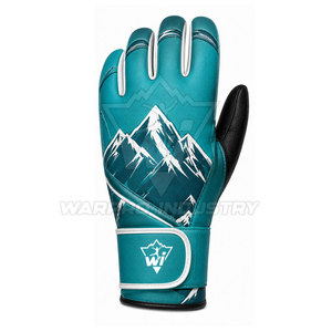 Gants de frappe de baseball pour hommes, en cuir synthétique respirant, antidérapants, avec sangle de poignet, légers, pour l'entraînement et les performances en compétition - Product Image 2