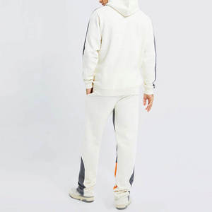 OEM Wholesale Customized Winter Men Flared <b>Tracksuit</b> High Quality 100% Cotton Fleece Breathable Quick Dry Custom Logo - Product Image 2