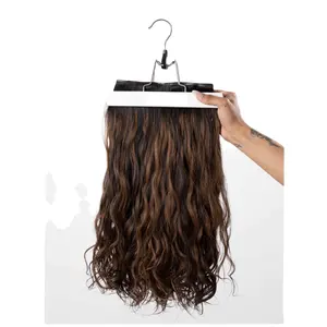 Remy Unprocessed Indian Virgin Seamless Extension Clips Ins Clip In Hair Extensions 100 %human Hair