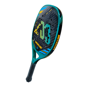 Raqueta de Tenis de Playa para Exteriores, de Fibra de Carbono, Ligera y Potente, con Espuma EVA, Acabado Suave al Tacto, Diseño con Brillo, 18k/24k Carbono - Product Image 4