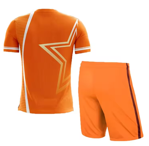 ชุดฟุตบอลระบายอากาศได้ดี ทรงเข้ารูป พร้อมดีไซน์สีแบบซับลิเมชั่นที่ปรับแต่งได้ มีตัวเลือกขนาดสำหรับทุกเพศ - Product Image 2