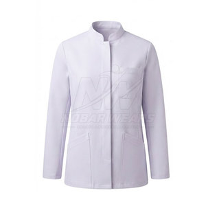Short <b>Doctor</b> Lab <b>Coat</b> Clinical Workwear Medical Uniform Lightweight Design Custom Logo Factory Wholesale Manufacturer - Product Image 2