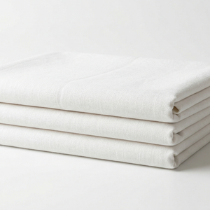 Tissu 100% Coton 40/1 40/1 130x76 310cm de Largeur, Tissage Uni de Haute Qualité, Poids Moyen, Gris Brut pour Robe - Product Image 3