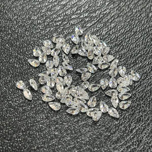 Diamante Sintético de Laboratorio con Corte Pera Premium, 0.05-0.50 Quilates, Color DEF, Claridad VVS VS, Corte Excelente, Diamante Suelto para Joyería - Product Image 1