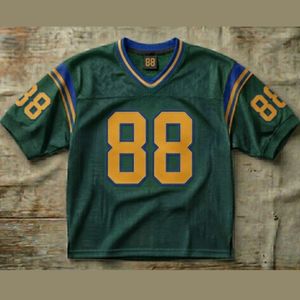 T-shirt en microfibre pour homme 2026, col en V, style hip-hop, maille respirante, tissu doux et confortable, coupe oversize personnalisée, séchage rapide, tendance - Product Image 6