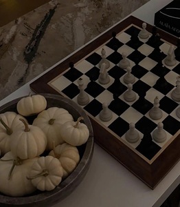 ILAHI's Eco-Friendly Rustic Polished Rectangle <b>Chess</b> <b>Board</b> Game 100% Handmade Pure Wood Animal/Love Style Customized Size <b>Chess</b> - Product Image 3