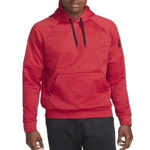 เสื้อฮู้ดกีฬาแบบสวมหัวผ้าฟลีซผ้าฝ้ายปักโลโก้ตามสั่งสำหรับผู้ชาย - Product Image 1