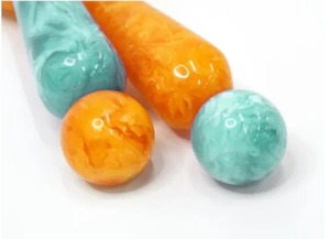 Best Quality Colourful Resin Salad Serving <b>Set</b> Spoon Fork Modern Handmade Eco-Friendly Dishwasher Safe <b>Microwave</b> Oven Safe FAIZA - Product Image 4