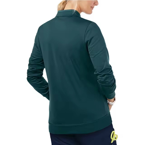 Chaqueta Médica de Enfermera para Mujer, Diseño Moderno, Color Negro, Personalizable para Hospital, Transpirable, Suave y Cómoda, de Manga Larga - Product Image 6