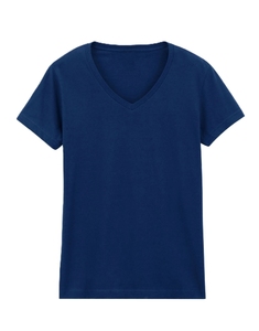 <b>Women</b> <b>V</b> <b>Neck</b> Loose Fit <b>T</b>-<b>Shirt</b> Solid Color Spandex Polyester Casual Top Spring Summer Wear Breathable Custom Logo - Product Image 5