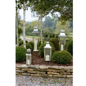 2025 Hot Selling Set of 3 Tall <b>Large</b> Metal Stainless Steel Candle Holder <b>Lanterns</b> for Indoor/<b>Outdoor</b> Floor <b>Lanterns</b> - Product Image 4