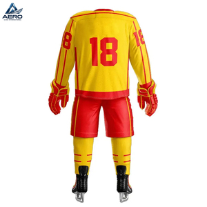 Uniforme de Hockey sobre Hielo Personalizado de Alta Calidad, Sublimado, al por Mayor, para Equipos, de Manga Larga, Transpirable - Product Image 4