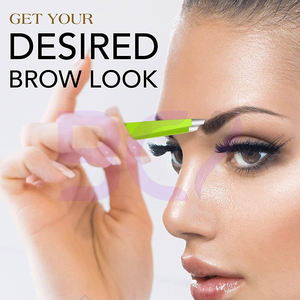 Prix de gros – Nouveauté : Outil de beauté portable classique de qualité supérieure, outil de pinçage des sourcils en acier inoxydable avec logo personnalisé - Product Image 5