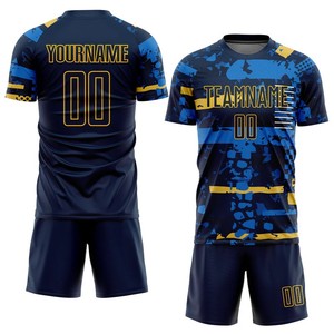 ชุดทีมฟุตบอลทีมชาติ, เสื้อเจอร์ซีย์ระบายอากาศได้ดี, ซับเหงื่อแห้งเร็ว, ปรับแต่งชื่อทีมได้, หมายเลขผู้เล่น - Product Image 2