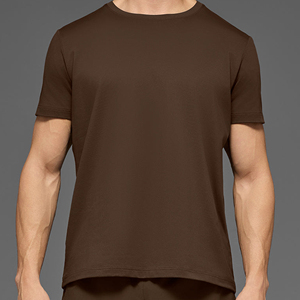 Men's Oversized Heavyweight Cotton T <b>Shirt</b> Custom Logo Plain Blank Fashion Tee - Product Image 6