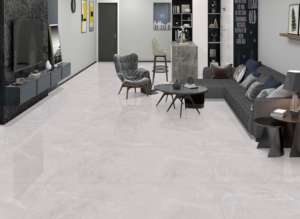 กระเบื้องพอร์ซเลนลายหินอ่อนเกรดพรีเมียม เงา ขนาด 800x1600 1200x1800 750x1500 มม. แผ่นใหญ่ สำหรับโครงการระดับไฮเอนด์ - Product Image 2