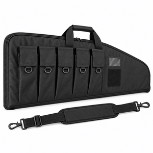 Custodia Imbottita Lunga per Attrezzatura 38/42 Pollici, Borsa Impermeabile con 5 Tasche Accessorie e Maniglia Rinforzata - Product Image 6