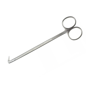 High Grade DeBakey Vascular Scissors 170 mm Angled 120° Sharp 10 mm Blade Hegemann Diethrich Cardiovascular Surgery Tool - Product Image 5