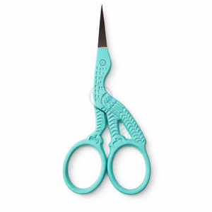 Premium Mint Little Stork <b>Scissors</b> Precision Tip Stainless Steel Embroidery Tool for Beauty <b>Sewing</b> Craft & Tailor Supplies - Product Image 1