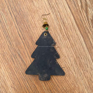 Adornos de árbol de Navidad de cuero labrado a mano occidental superventas Adornos de Navidad personalizados colgantes de cuero genuino de alta calidad - Product Image 4