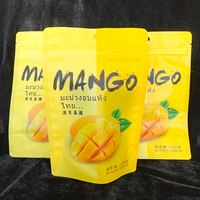 Sachet refermable écologique résistant à l'humidité pour fruits lyophilisés, emballage de mangue