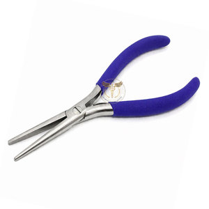 7 Inch Stainless Steel Flat Nose Hair <b>Extension</b> Pliers for Micro Ring <b>Bead</b> <b>Extensions</b> – Salon Hair <b>Extension</b> Crimping Tool - Product Image 1